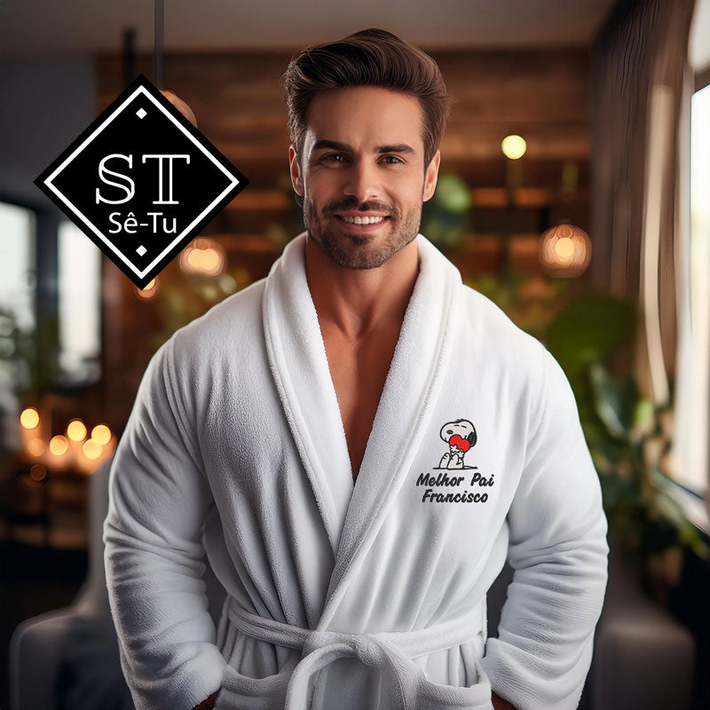 Robe the Best Dad Snoopy